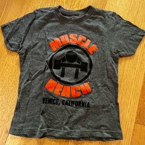 Muscle beach crop top